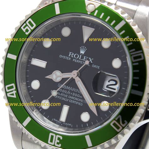 cinturino rolex ghiera verde|Rolex Submariner Verde. Nuovo modello! .